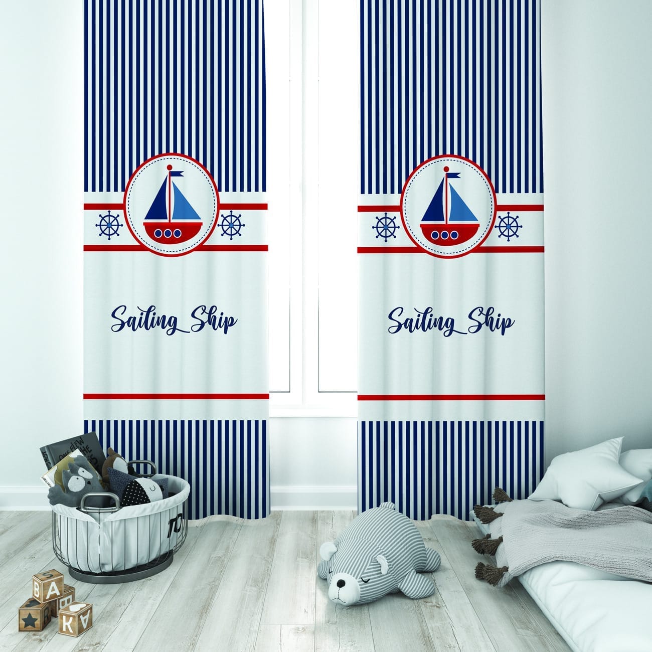 ستائر غرف الاطفال