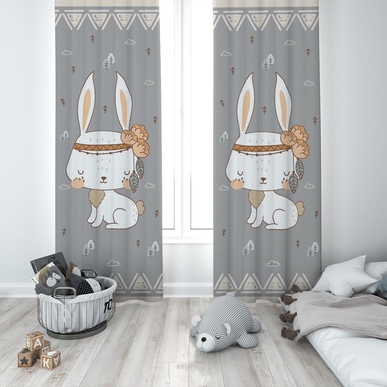 ستائر غرف الاطفال