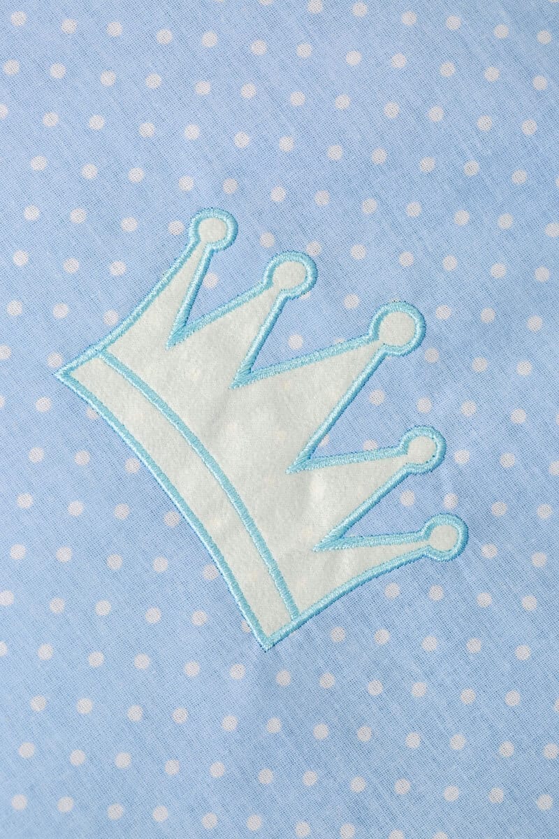 طقم سرير بيبي أزرق - 90 * 50 سم (BW1112) - الصورة 4