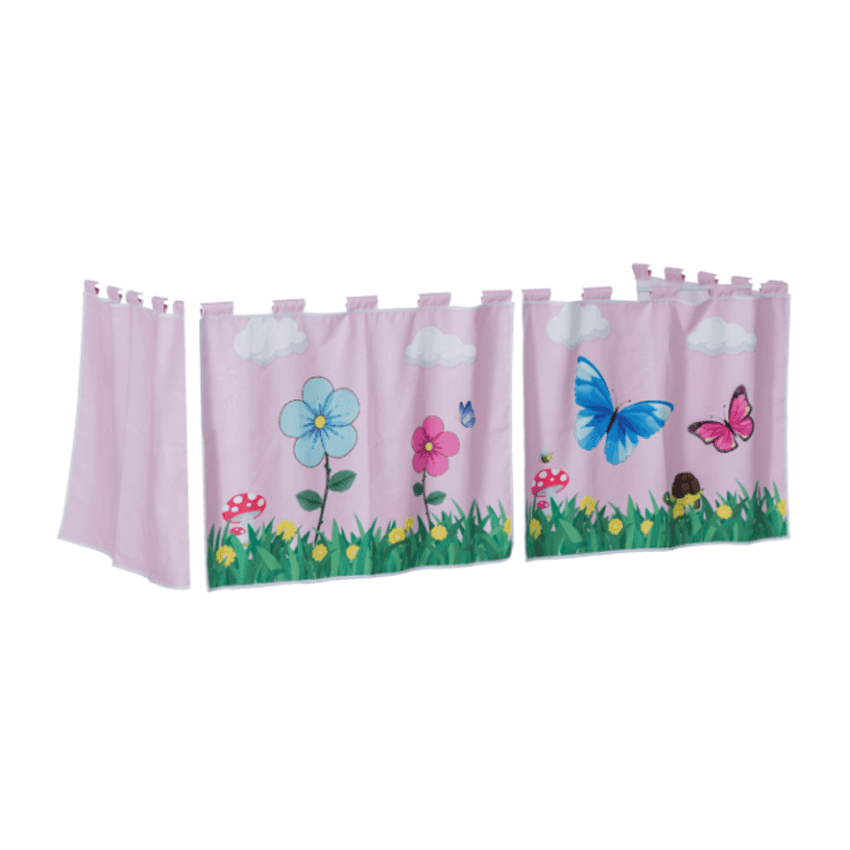 My House Curtain (Pink)