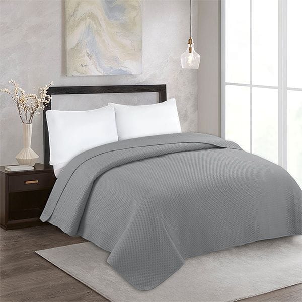 نوفا هوم – لحاف صيفي “Dimension” – رمادي