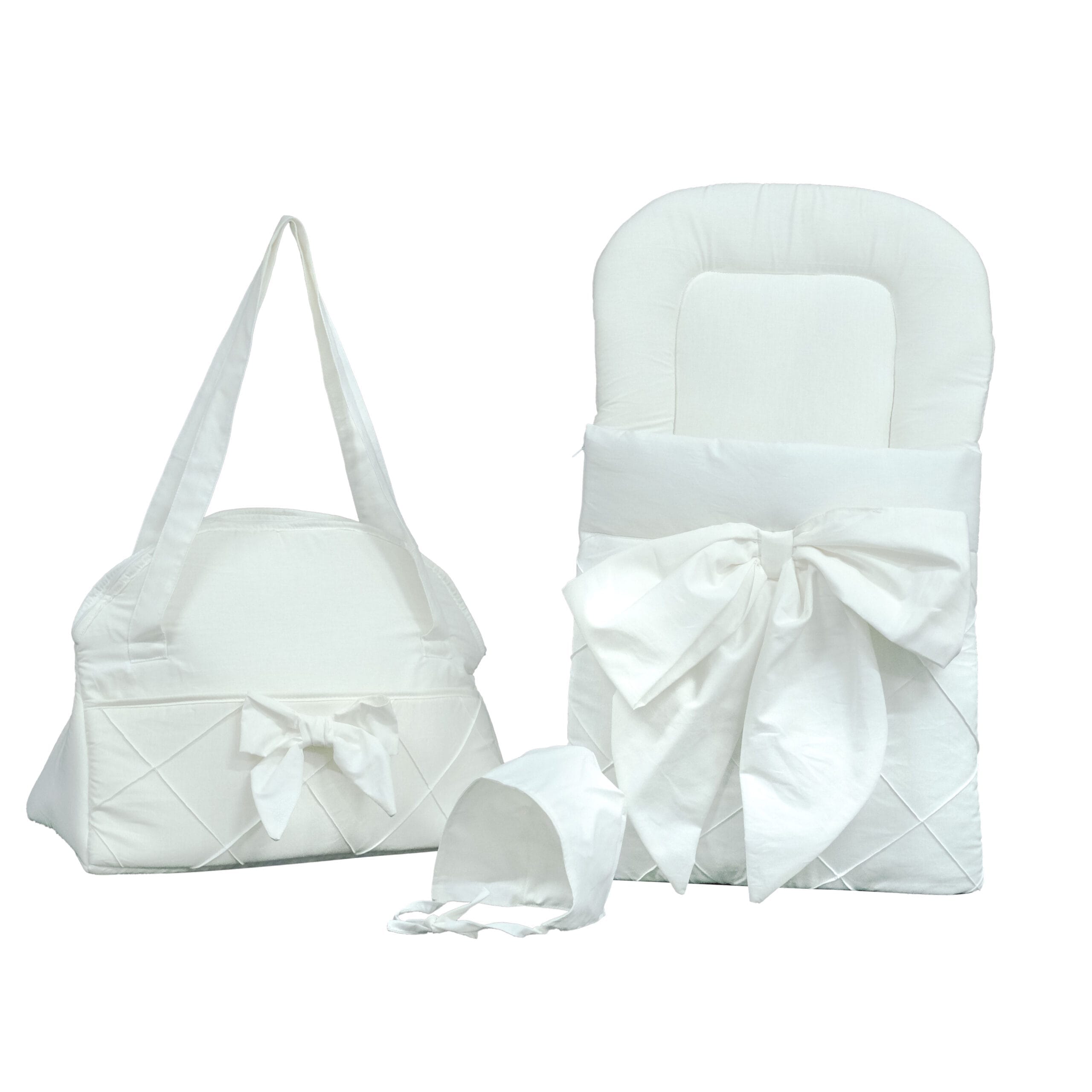 بطانية قماط لحديثي الولادة مع حقيبة للأم (لوتس) بيج