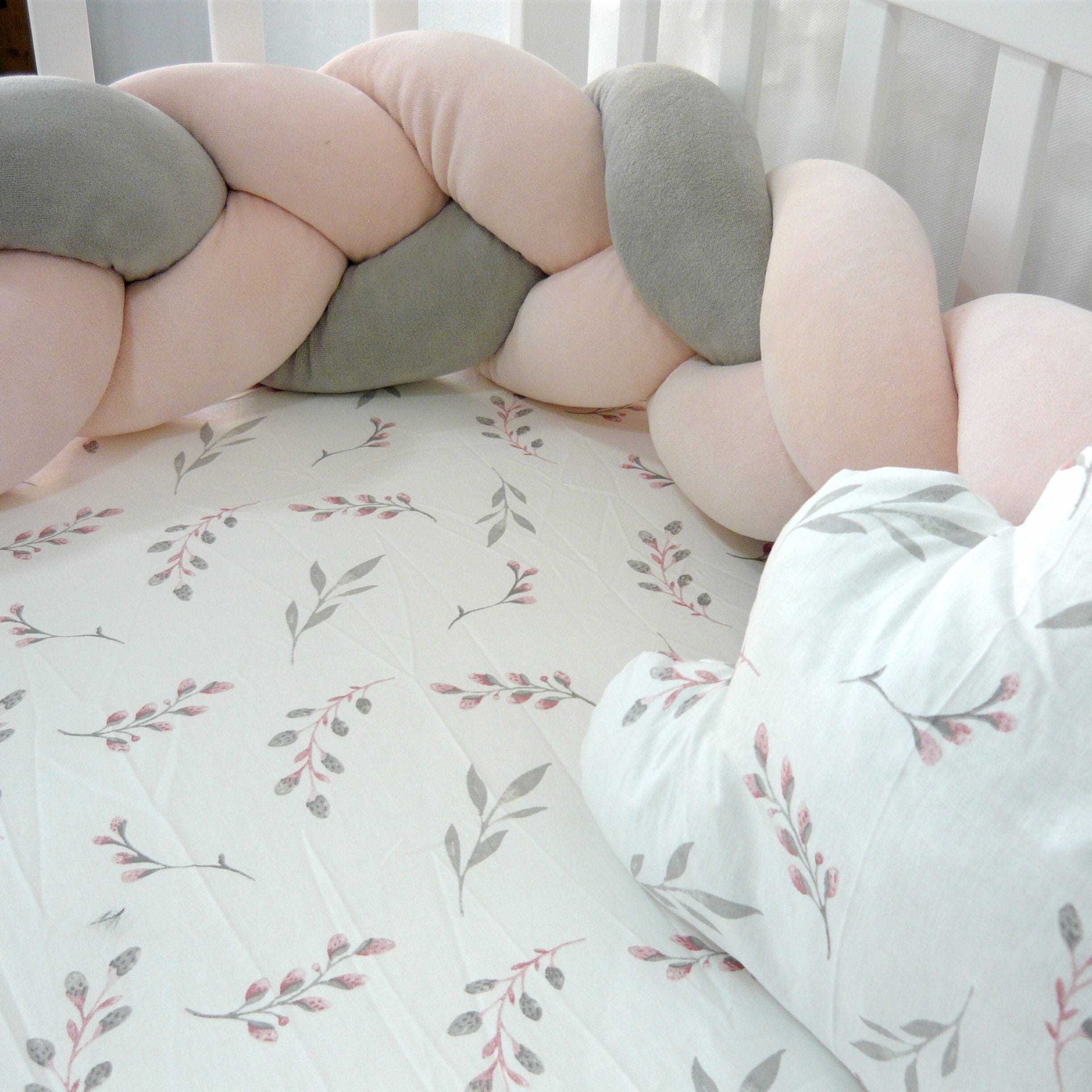 Bella Braided Bedding Set Flamingo - Image 3