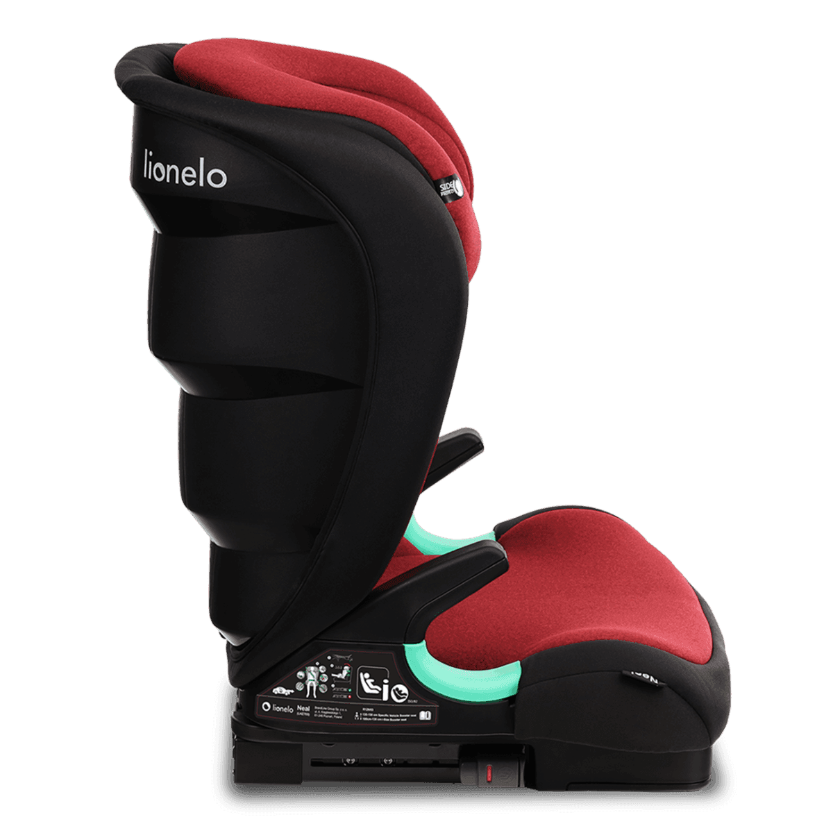 Lionelo Neal Red Burgundy - child safety seat i-size - Image 4