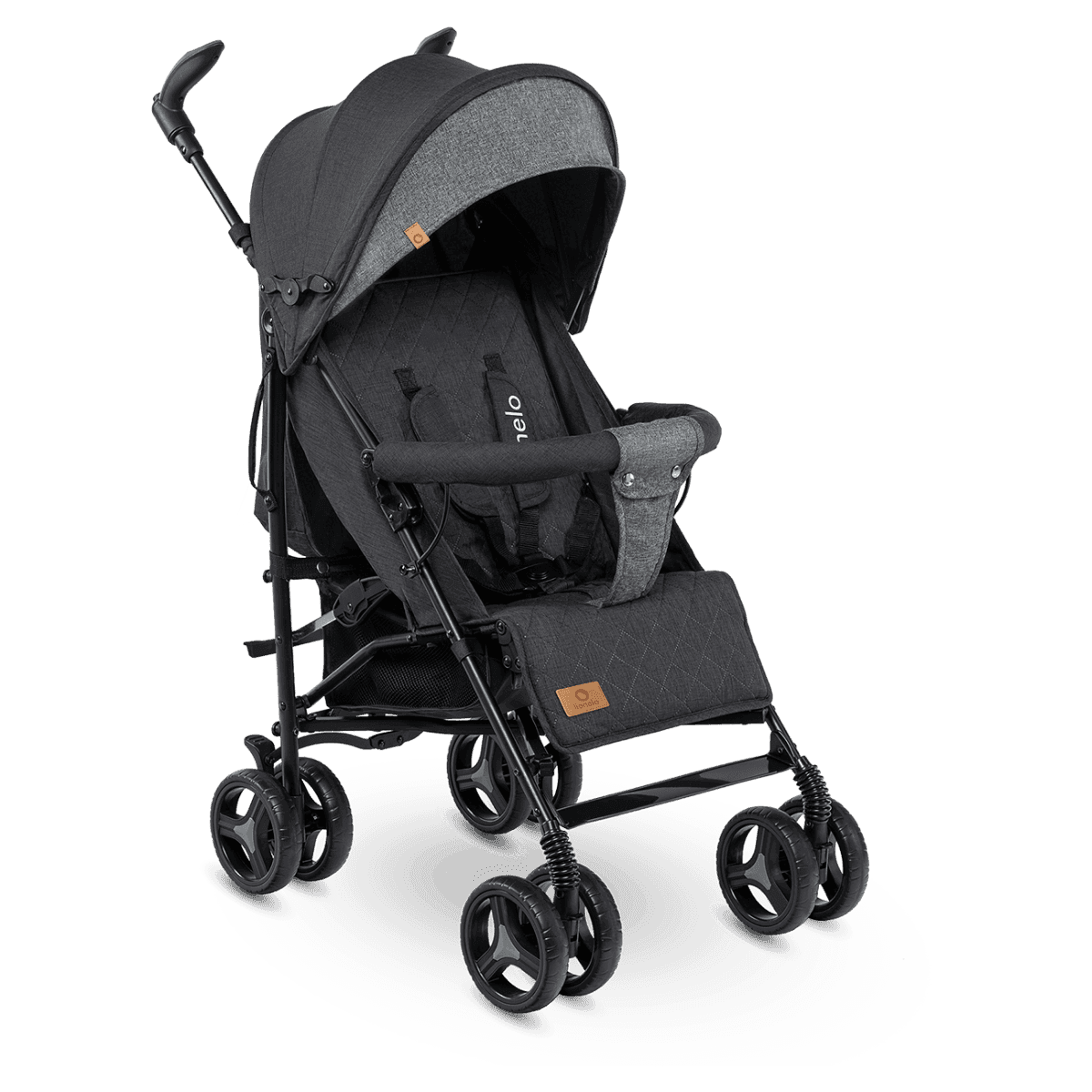 Lionelo Irma Black/Dark Grey - stroller