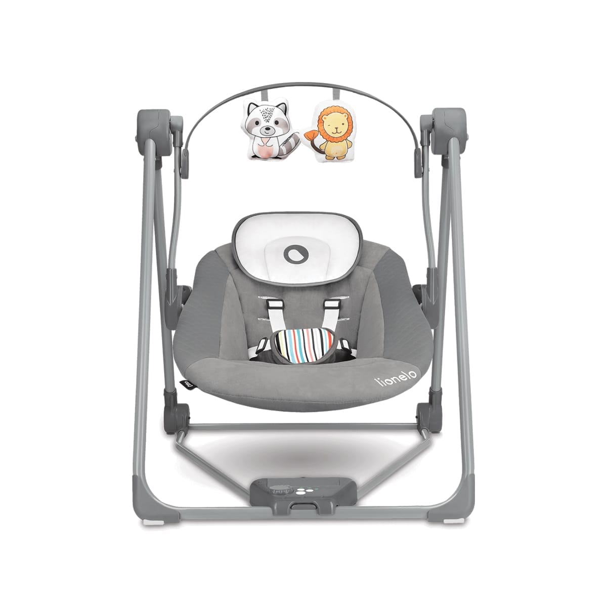 Lionelo Otto Grey Concrete - bouncer - rocker - Image 2