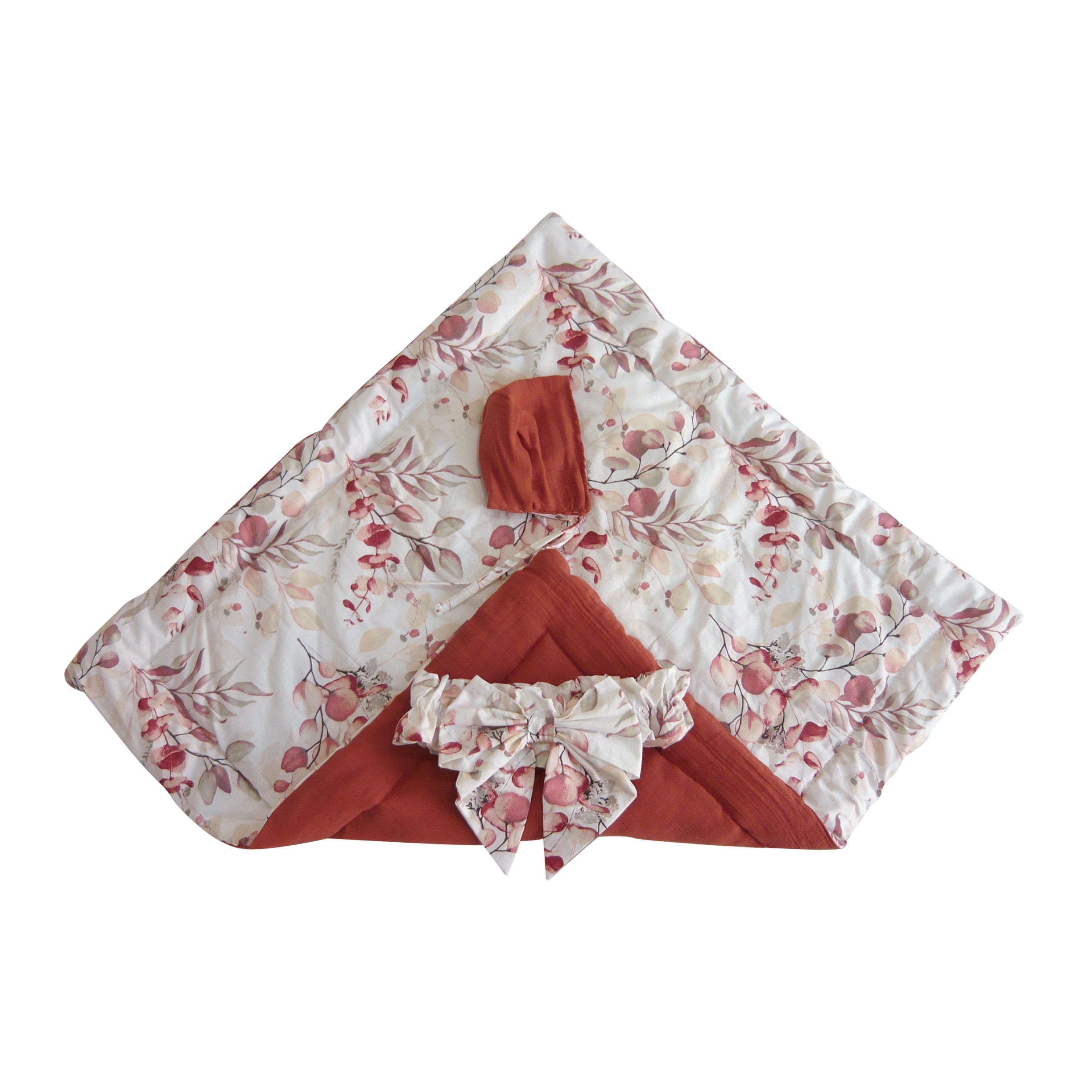 Cassia Newborn Cocoon LightCoral - Image 2