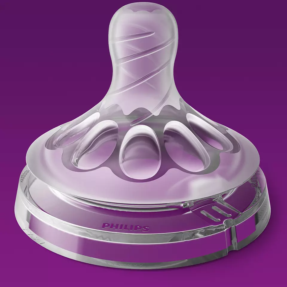 Avent Natural 2 Slow flow teats (2 Holes) - Image 2