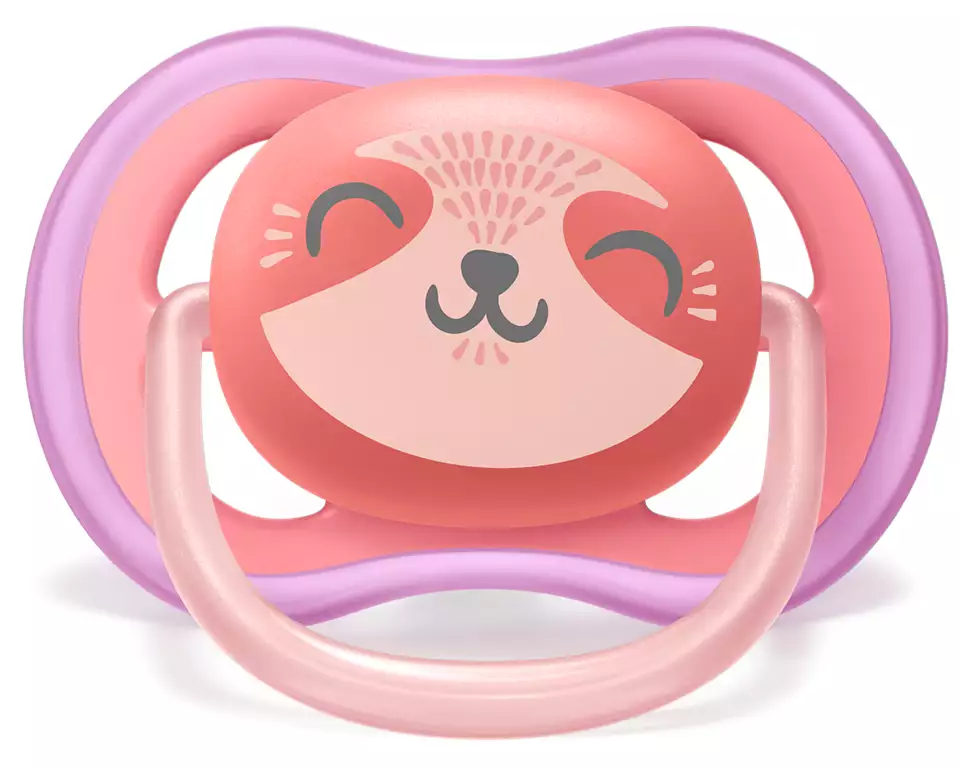 Avent ultra air pacifier mixte animals (18 m+) pink - Image 2
