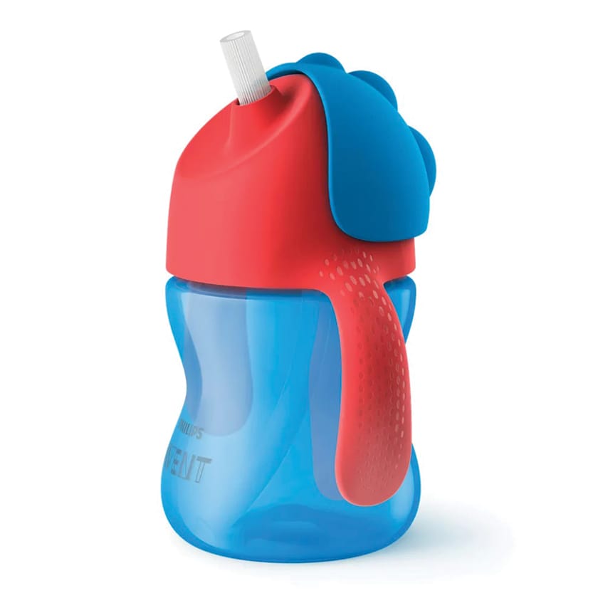 Avent Bendy straw cup 200 ml - blue