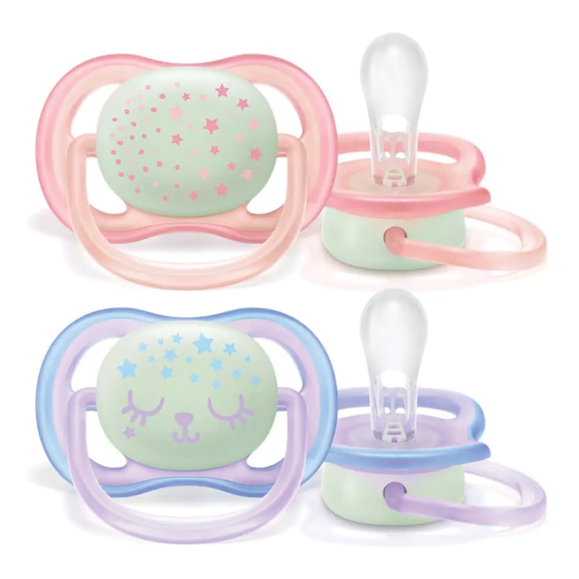 Avent ultra air night pacifier (0-6 m)