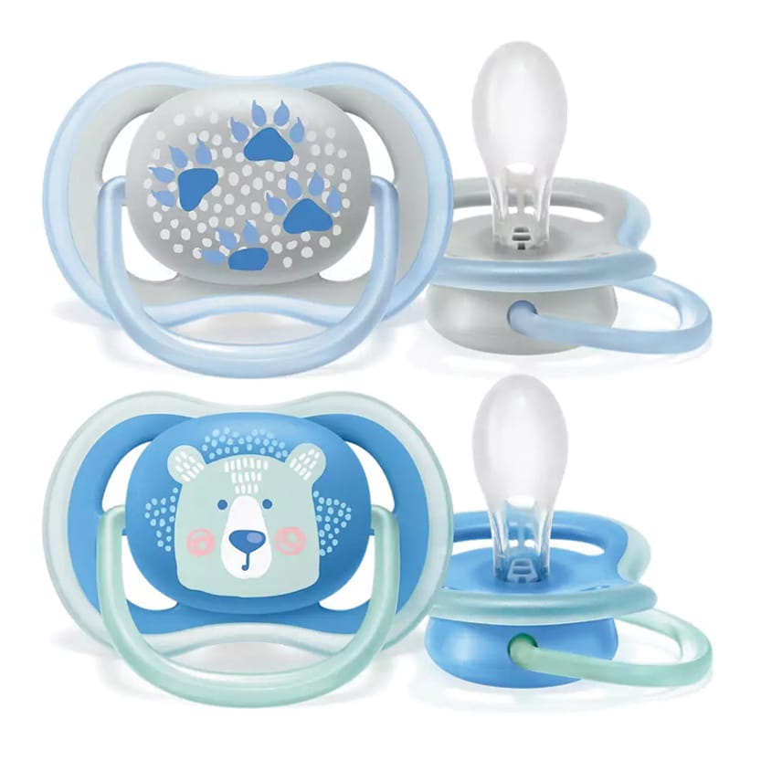Avent ultra air pacifier mixte sea (6-18 m) blue
