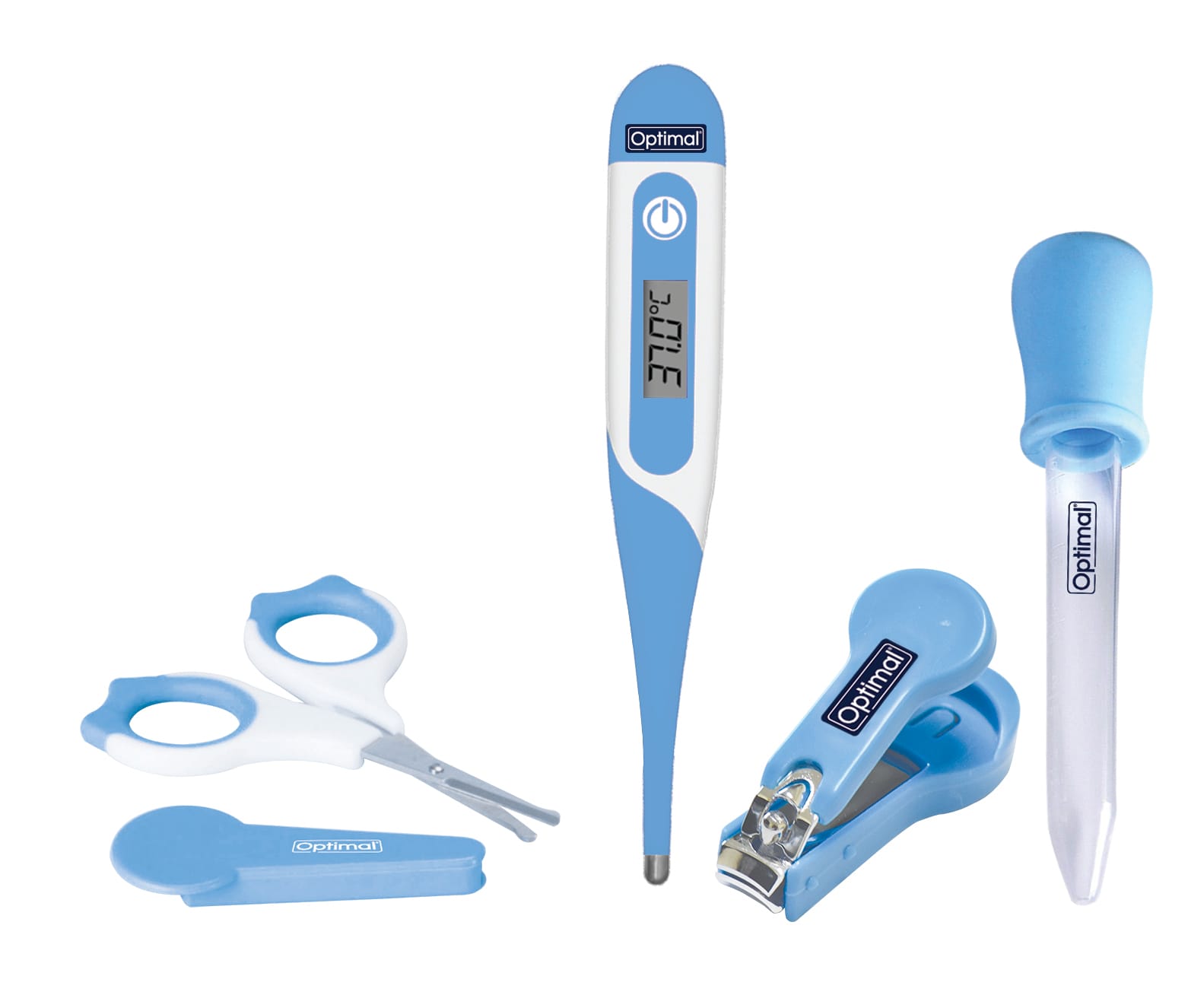 Optimal Baby Care Set (8 pcs) Blue - Image 7