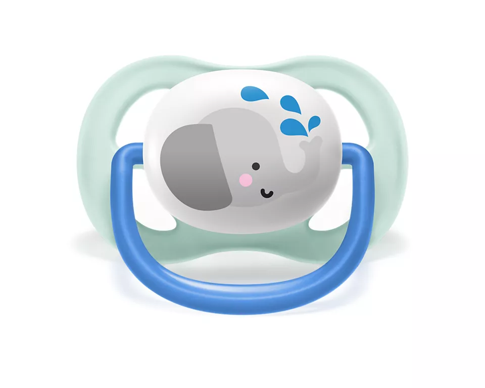 Avent ultra air pacifier Animals (0-6 m) blue - Image 2