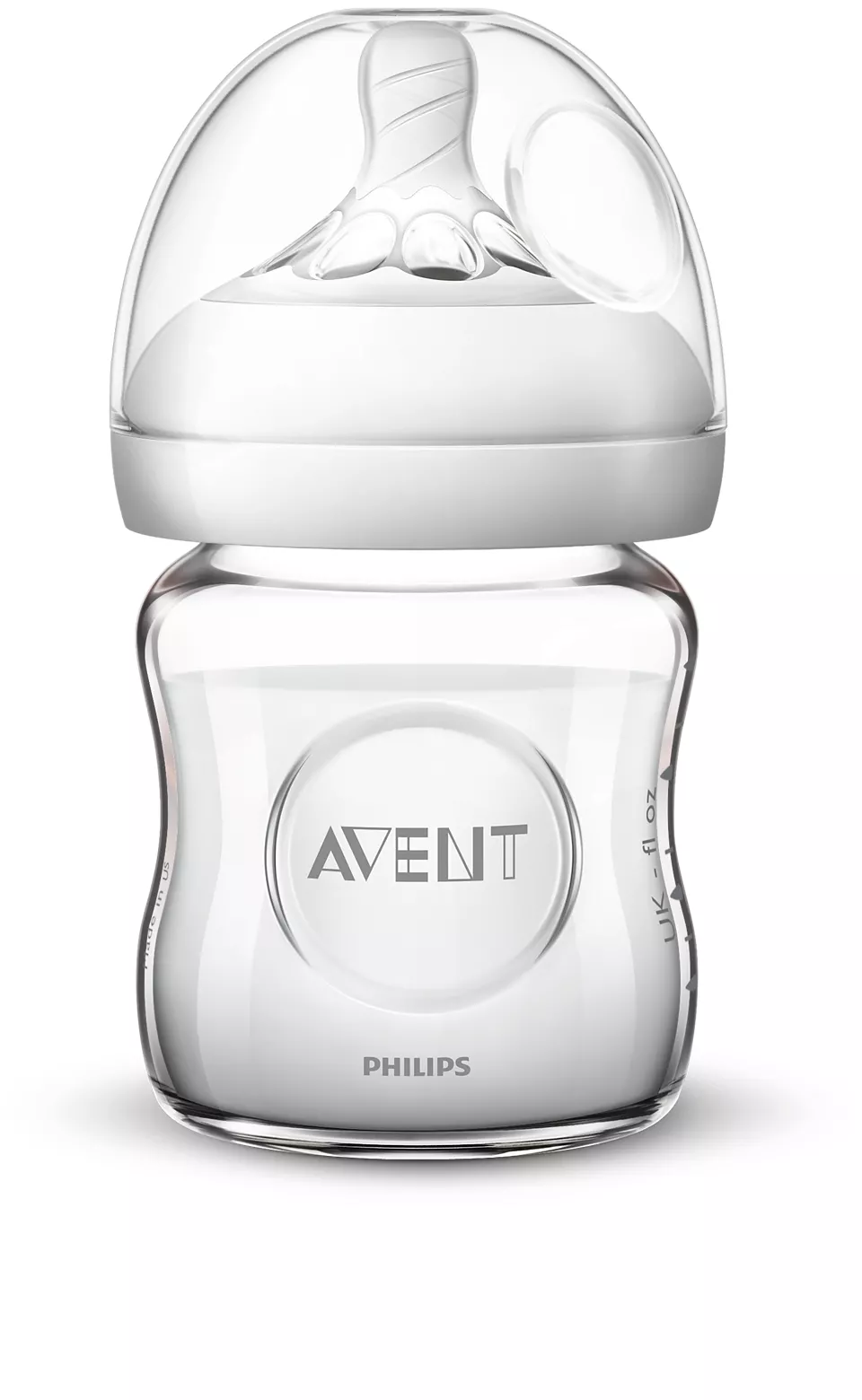 Avent Natural Glass Baby Bottle 120 ml - Image 2