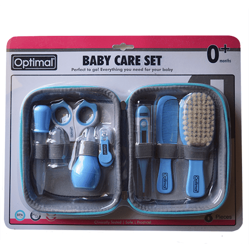 Optimal Baby Care Set (8 pcs) Blue - Image 9