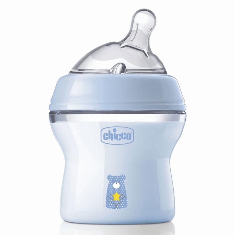 Chicco Natural feeling Regular Flow, 150 ml (0 m+) Blue