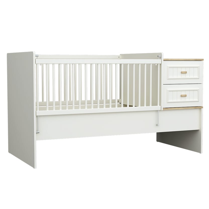Almila Monte Convertible Baby Bed 80X130-180