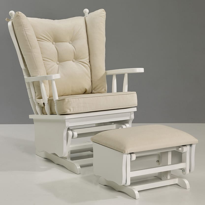 Meltem Nursery Rocking Chair Set Beige - Image 2