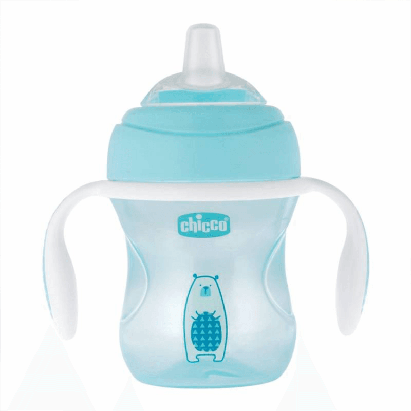 Chicco Transition Cup 200 ml (4m+) Blue