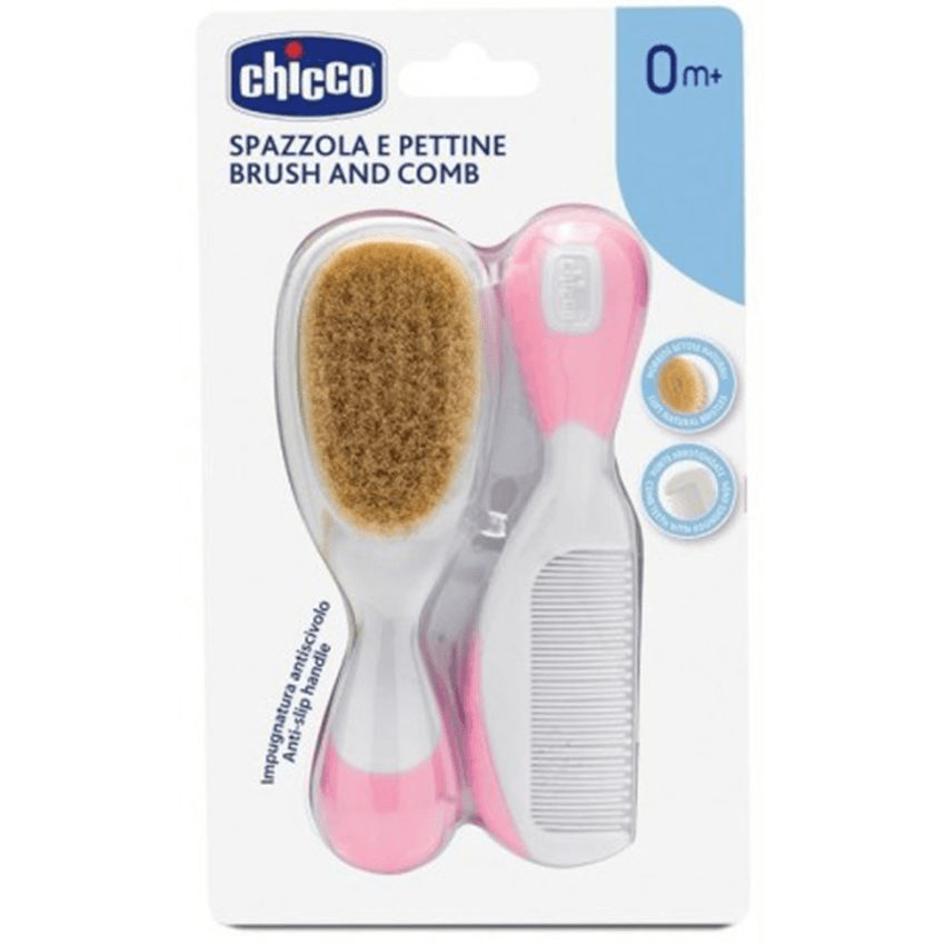 Chicco Brush And Comb Pink - Image 3
