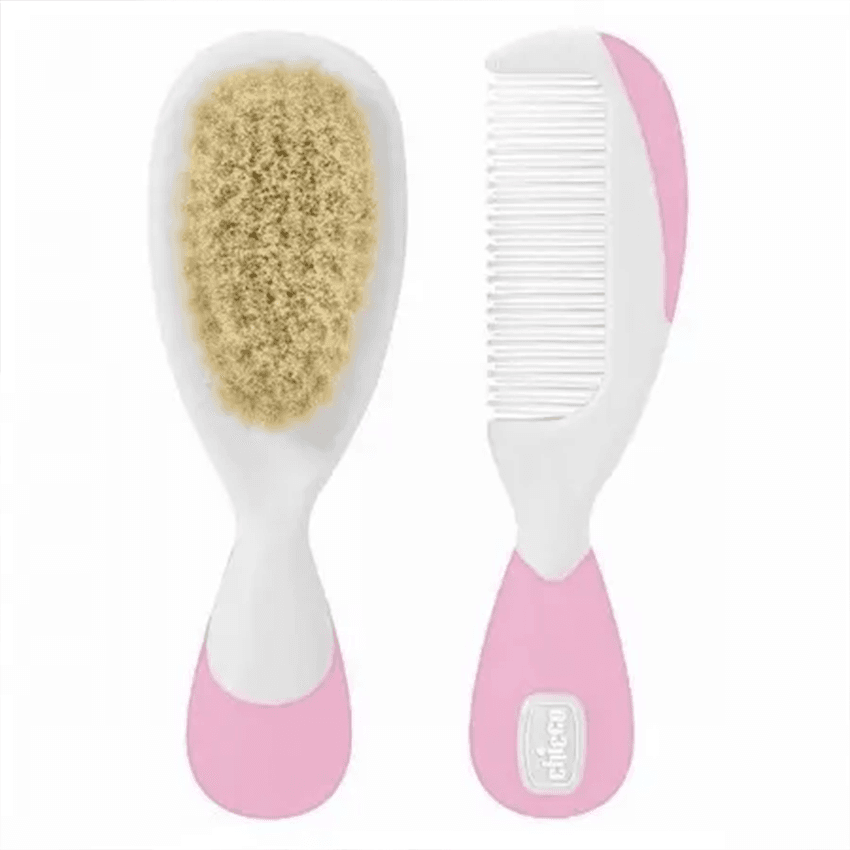 Chicco Brush And Comb Pink