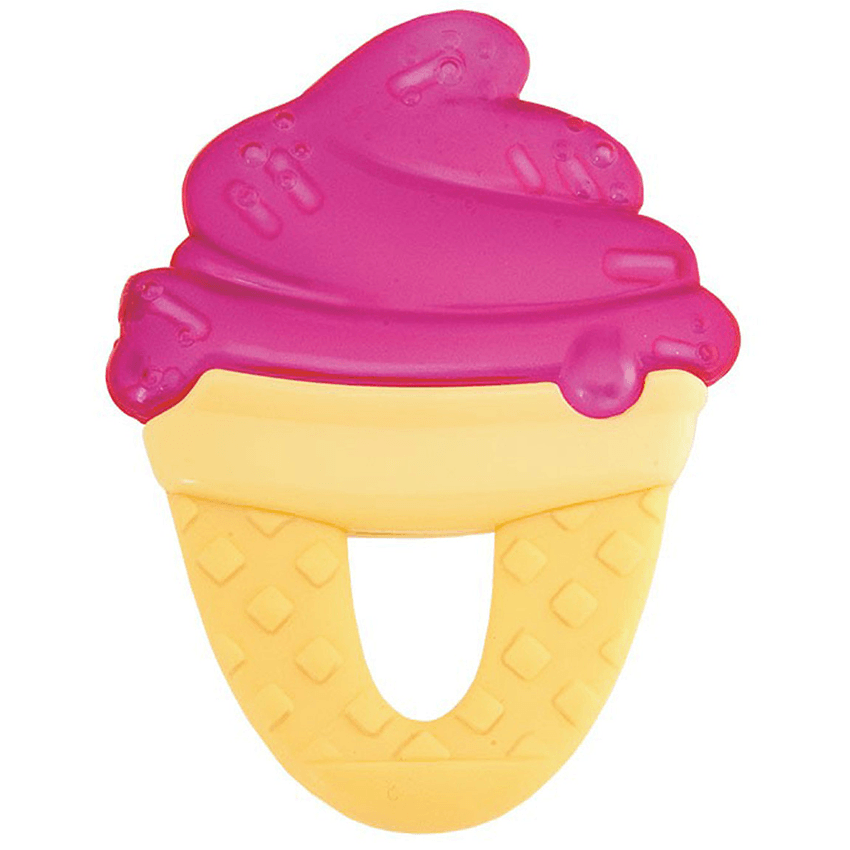 Chicco Fresh Relax Ice Cream Teether Red