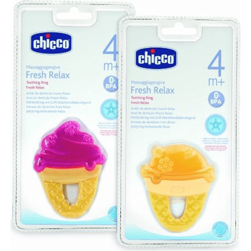 Chicco Fresh Relax Ice Cream Teether Red - Image 4