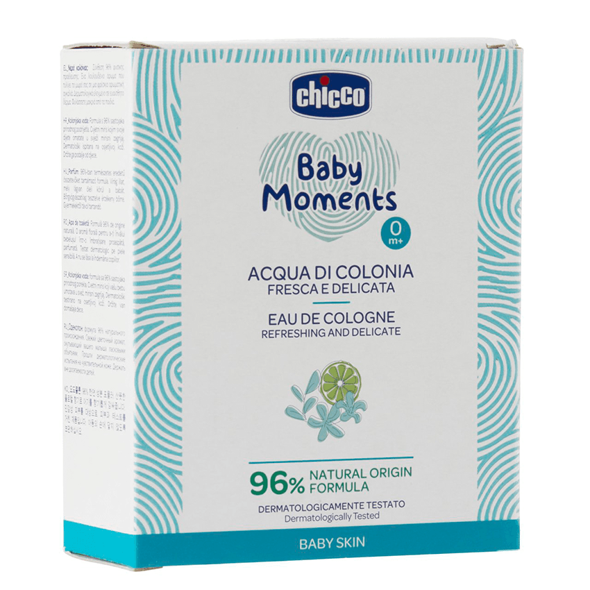 Chicco Baby Moments Eau de Cologne Refreshing and Delicate (100 ml) - Image 5