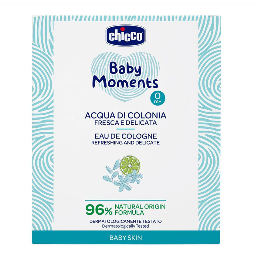 Chicco Baby Moments Eau de Cologne Refreshing and Delicate (100 ml) - Image 4
