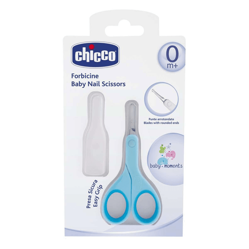 Chicco New Baby Nail Scissors Light Blue - Image 4