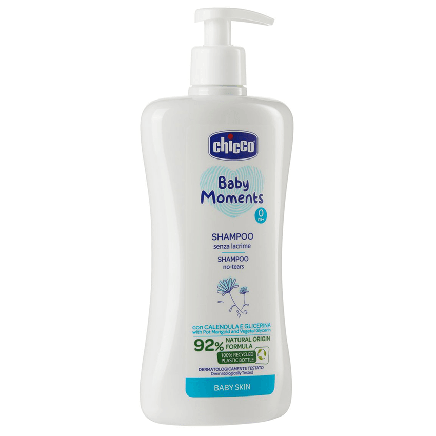 Chicco Baby Moment No Tears Body wash and Shampoo (500 ml) - Image 3