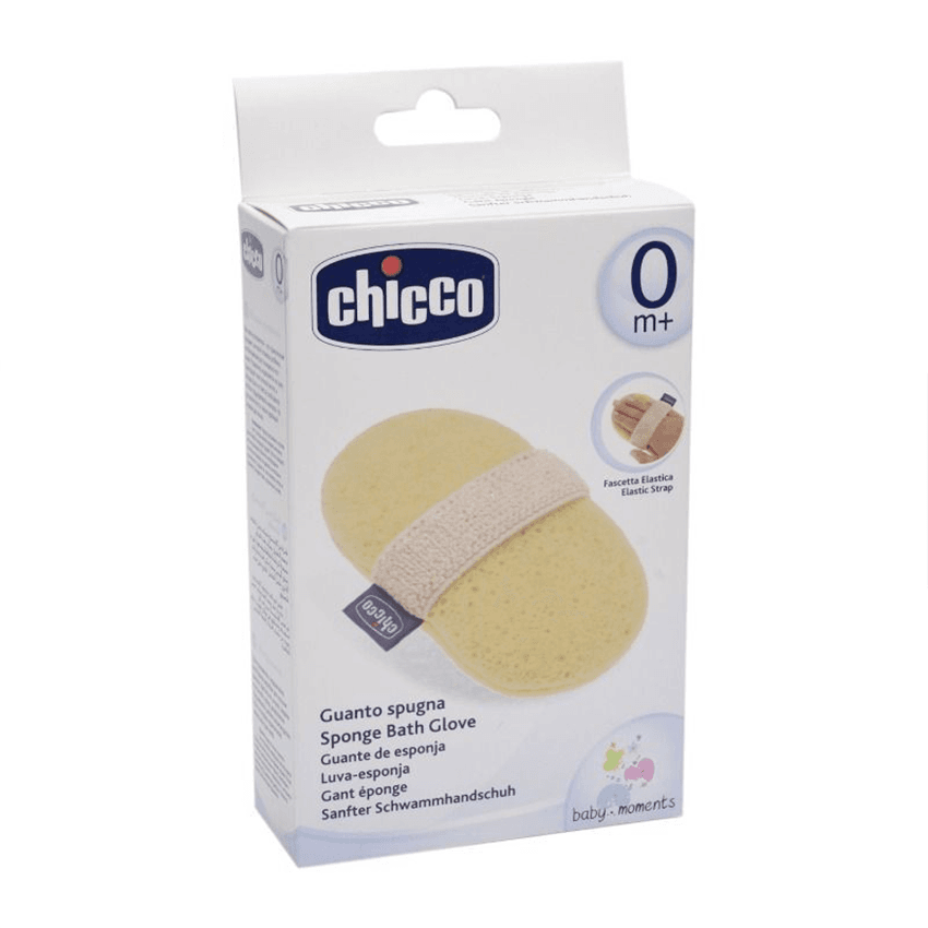 Chicco Sponge Bath Glove Baby Moments - Image 5