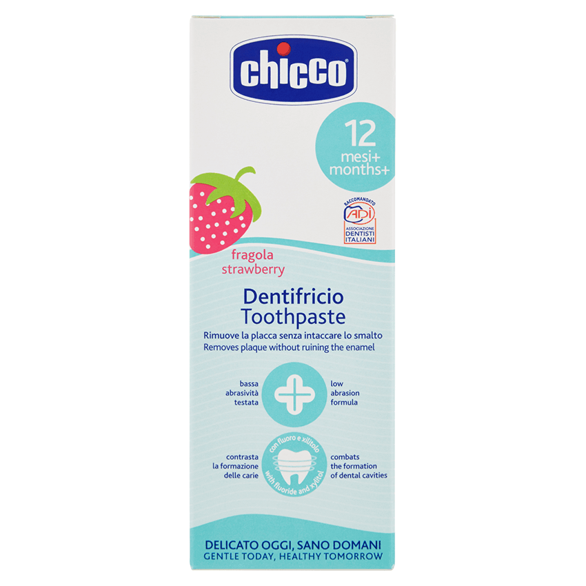 Chicco Toothpaste Strawberry Fluoride (50 ml) - Image 4