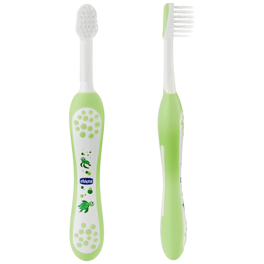 Chicco Green Milk Teeth toothbrush (6 - 36 months) - Image 2