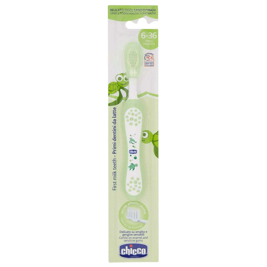 Chicco Green Milk Teeth toothbrush (6 - 36 months) - Image 4