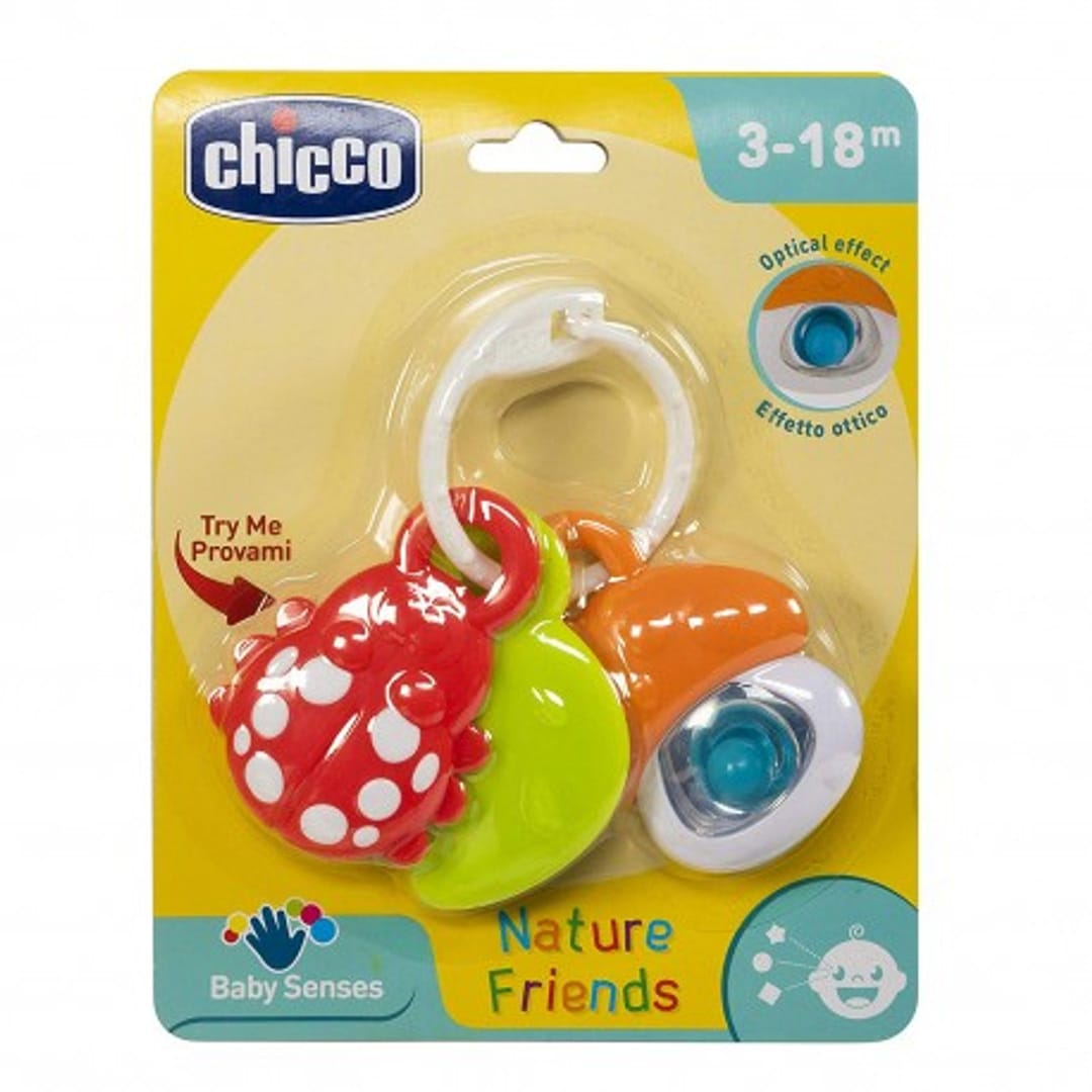 Chicco Nature Friends Plastic Rattle - Image 2