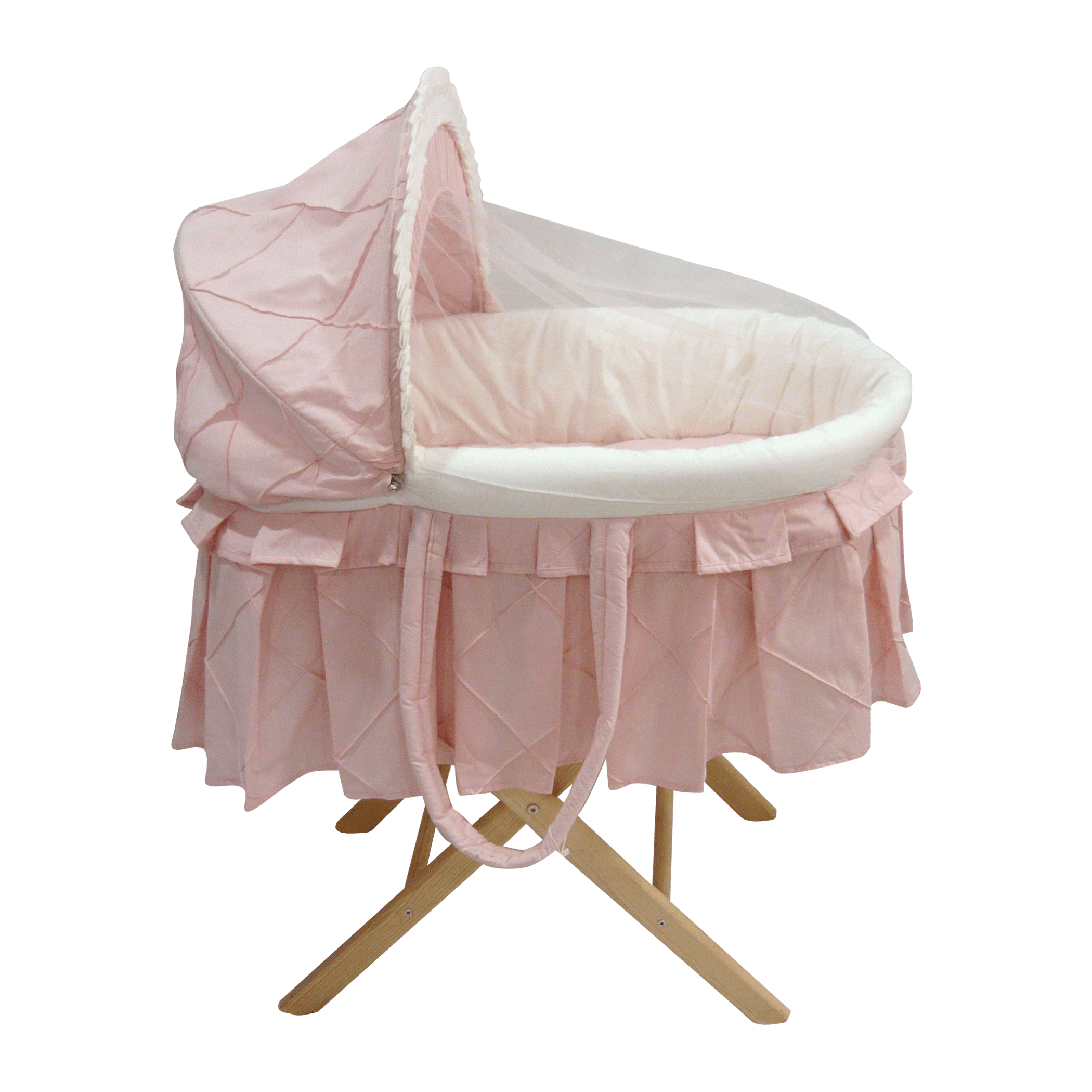 Elegance Baby Bassinet Pink