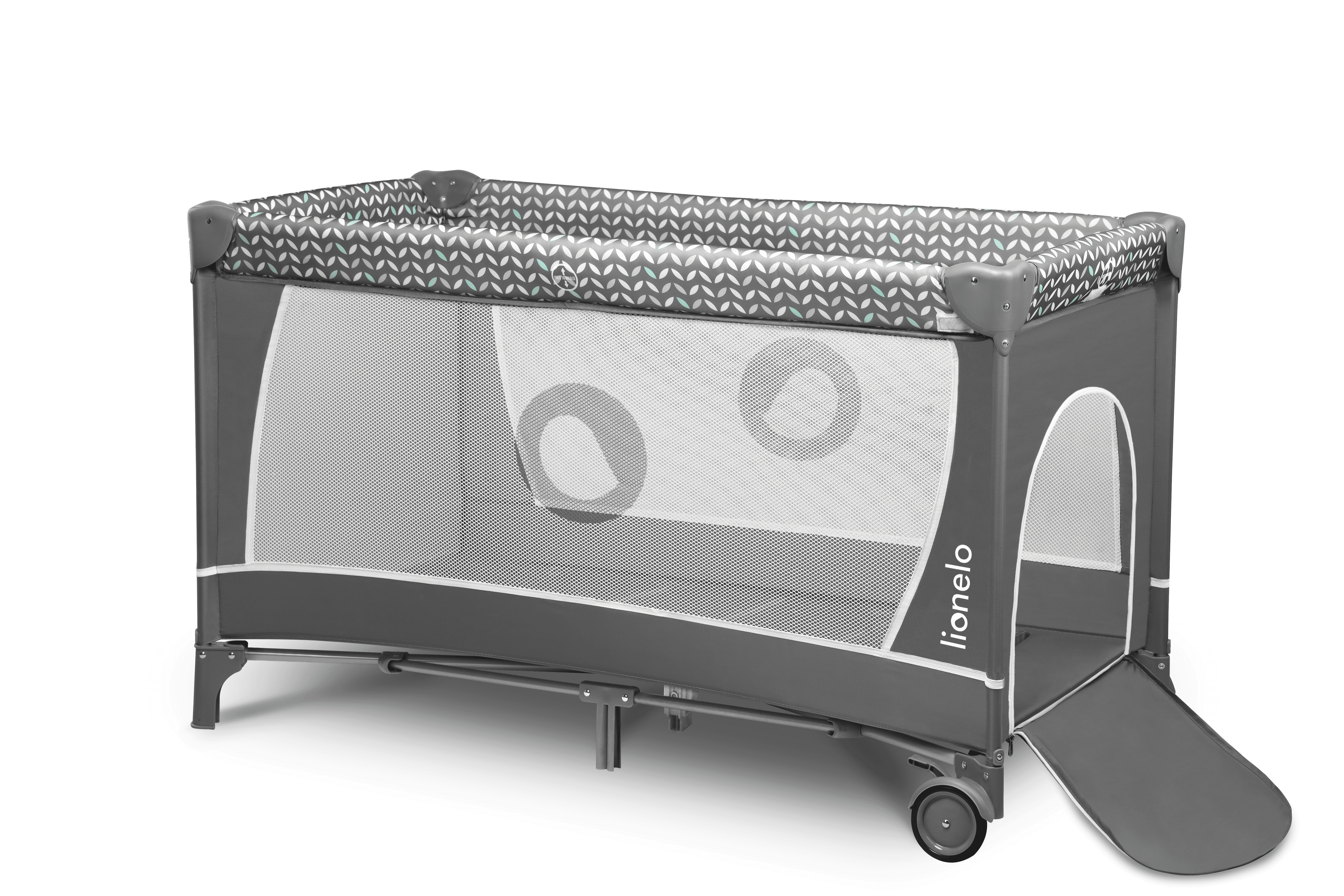 Lionelo Flower Grey Scandi â Cot 2in1 - Image 17