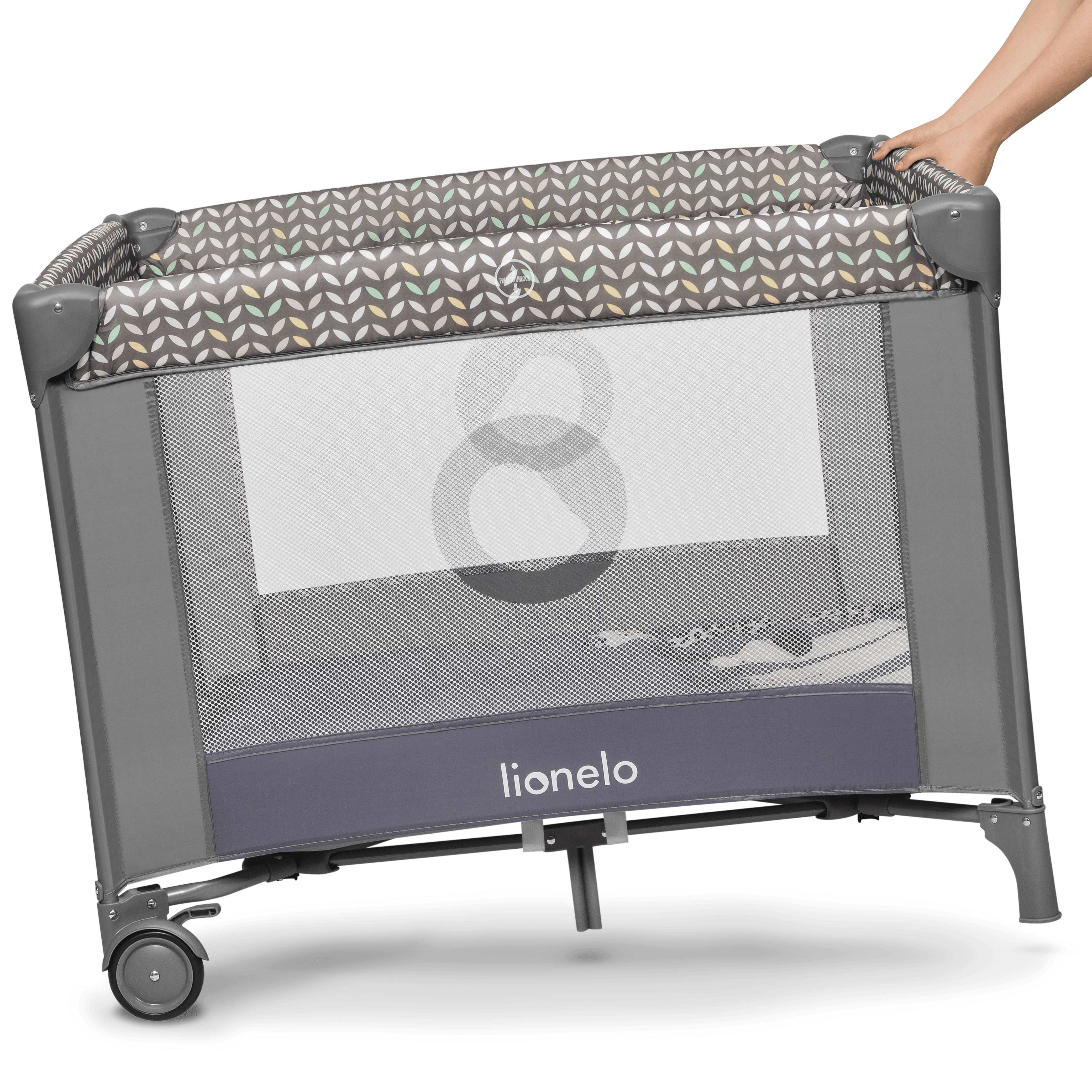 Lionelo Lene Grey Stone â Playpen - Image 7