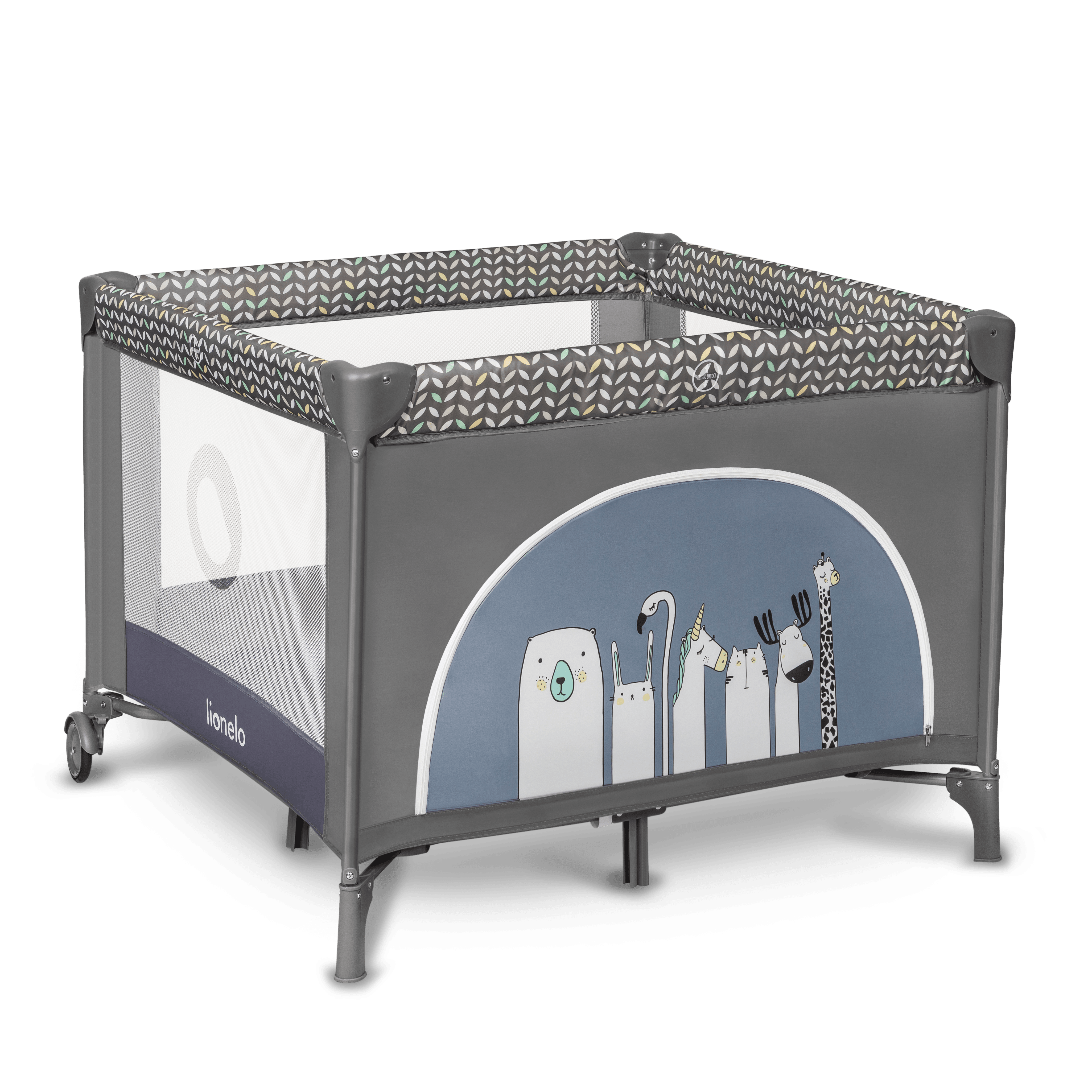 Lionelo Lene Grey Stone â Playpen