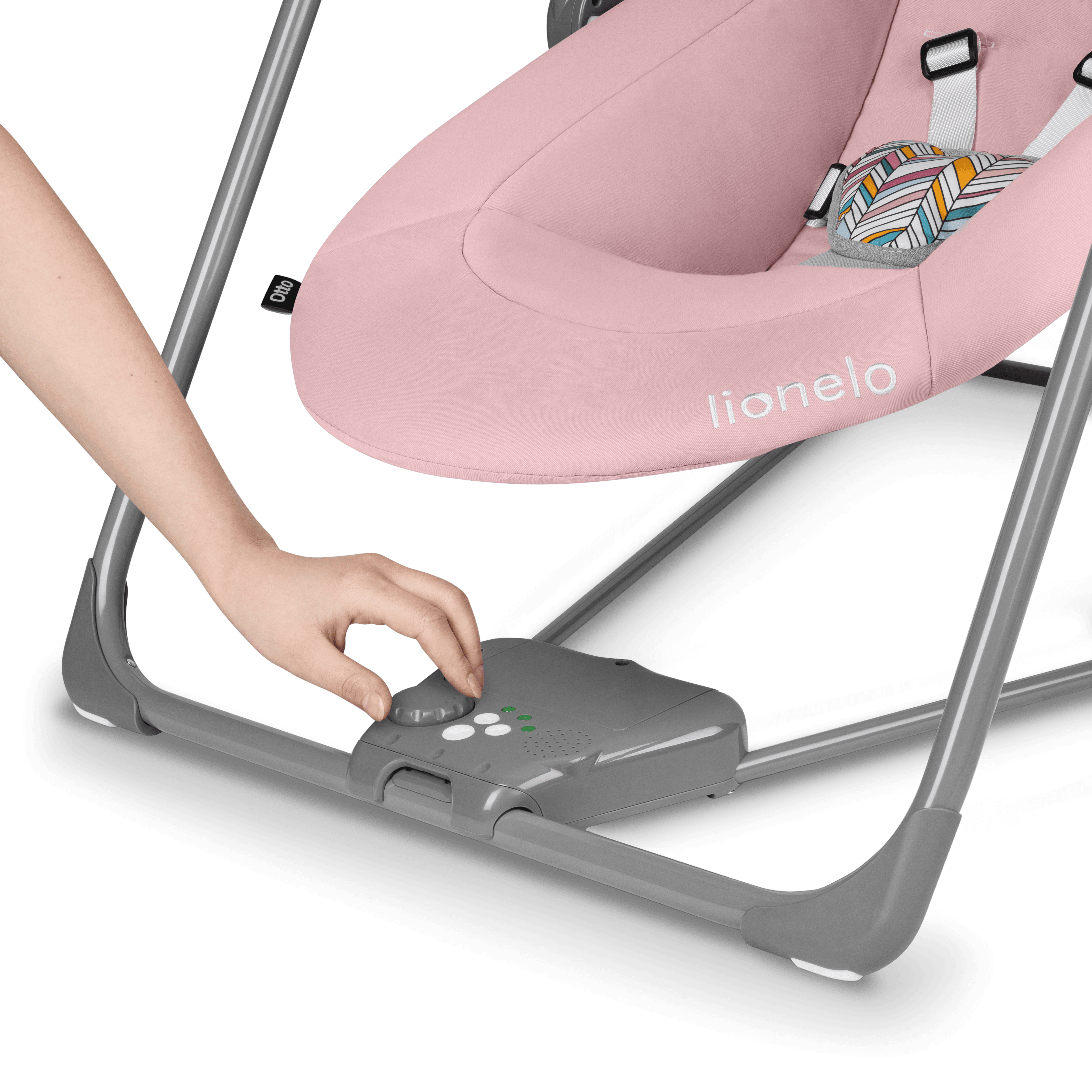 Lionelo Otto Pink Baby âBouncer -rocker - Image 4