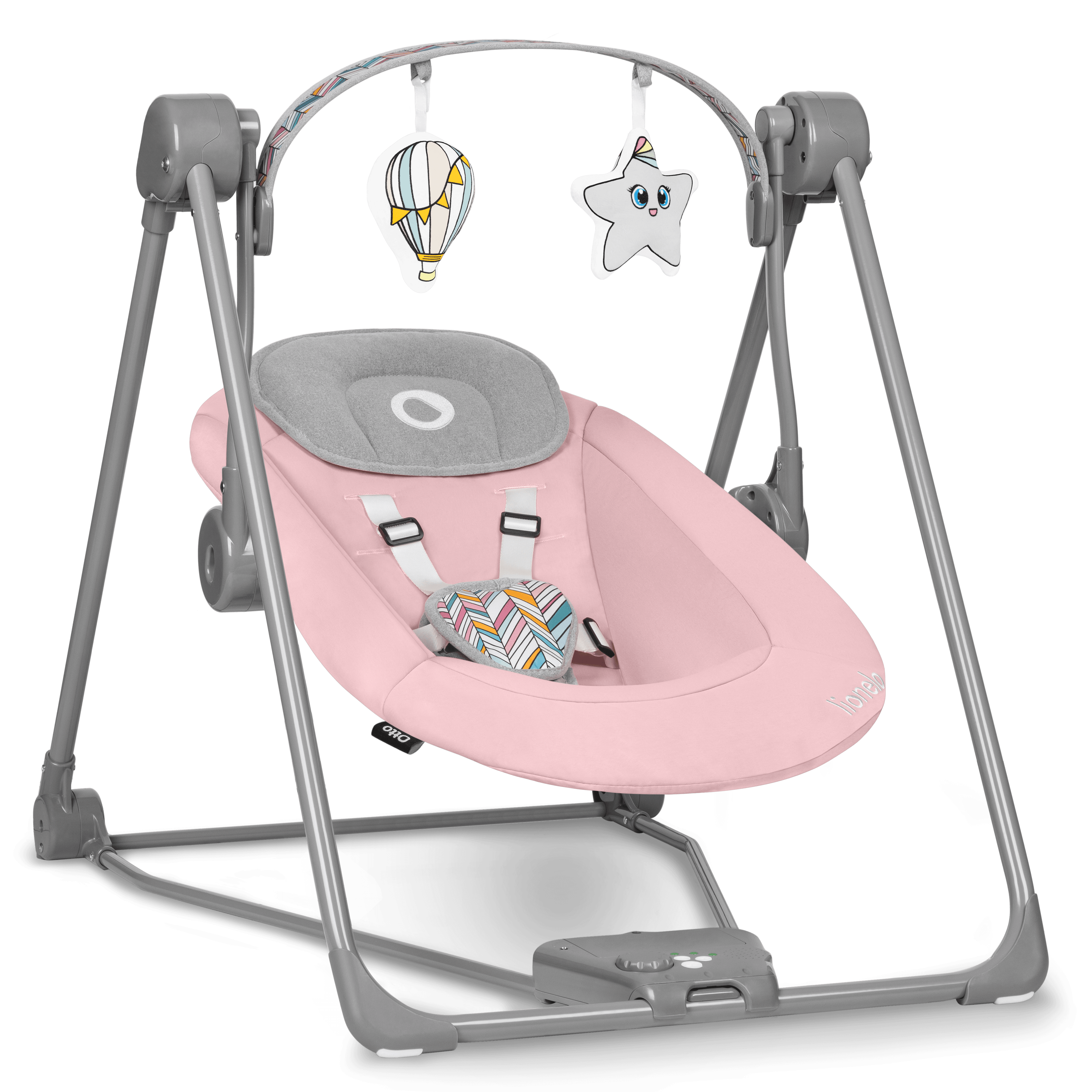 Lionelo Otto Pink Baby âBouncer -rocker