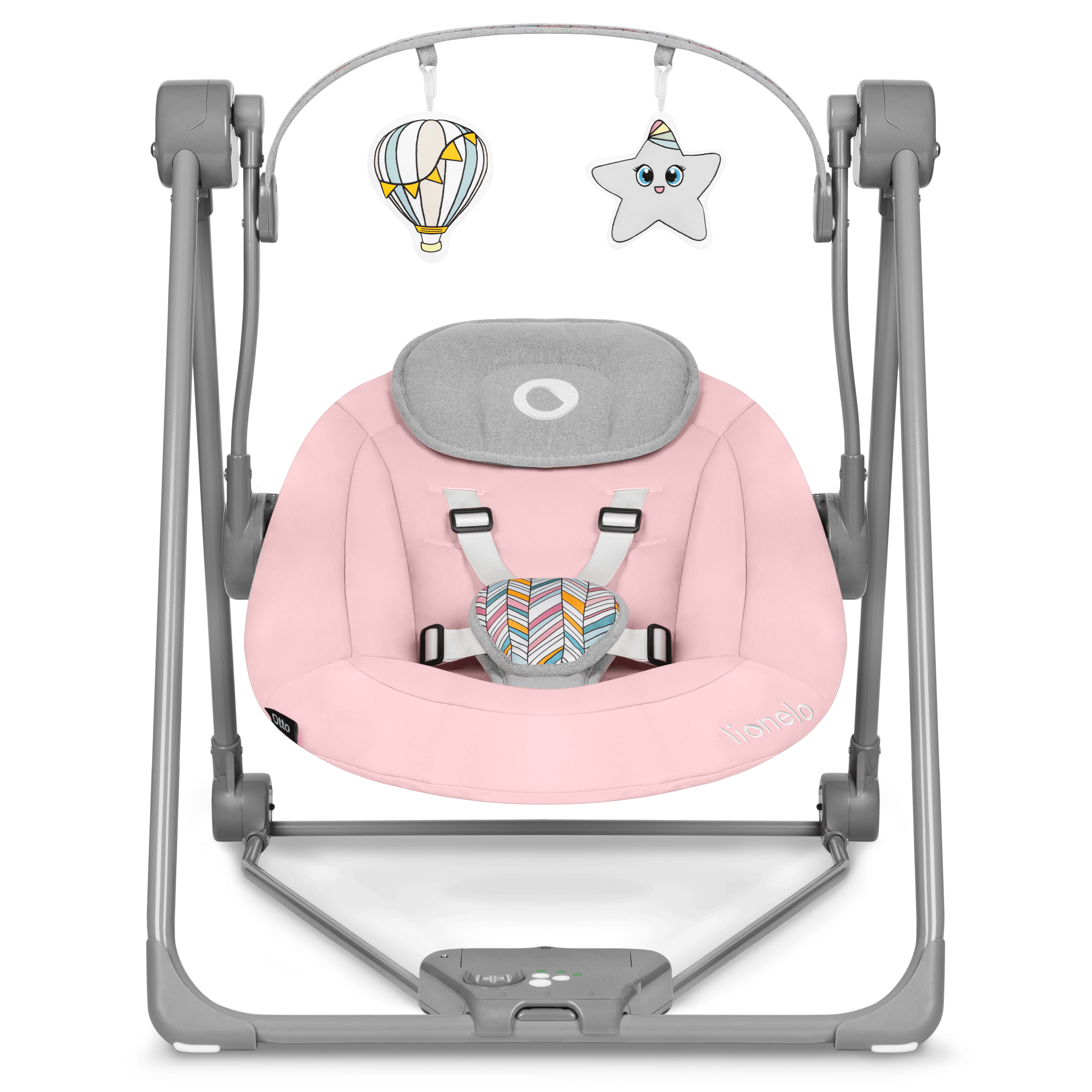 Lionelo Otto Pink Baby âBouncer -rocker - Image 11