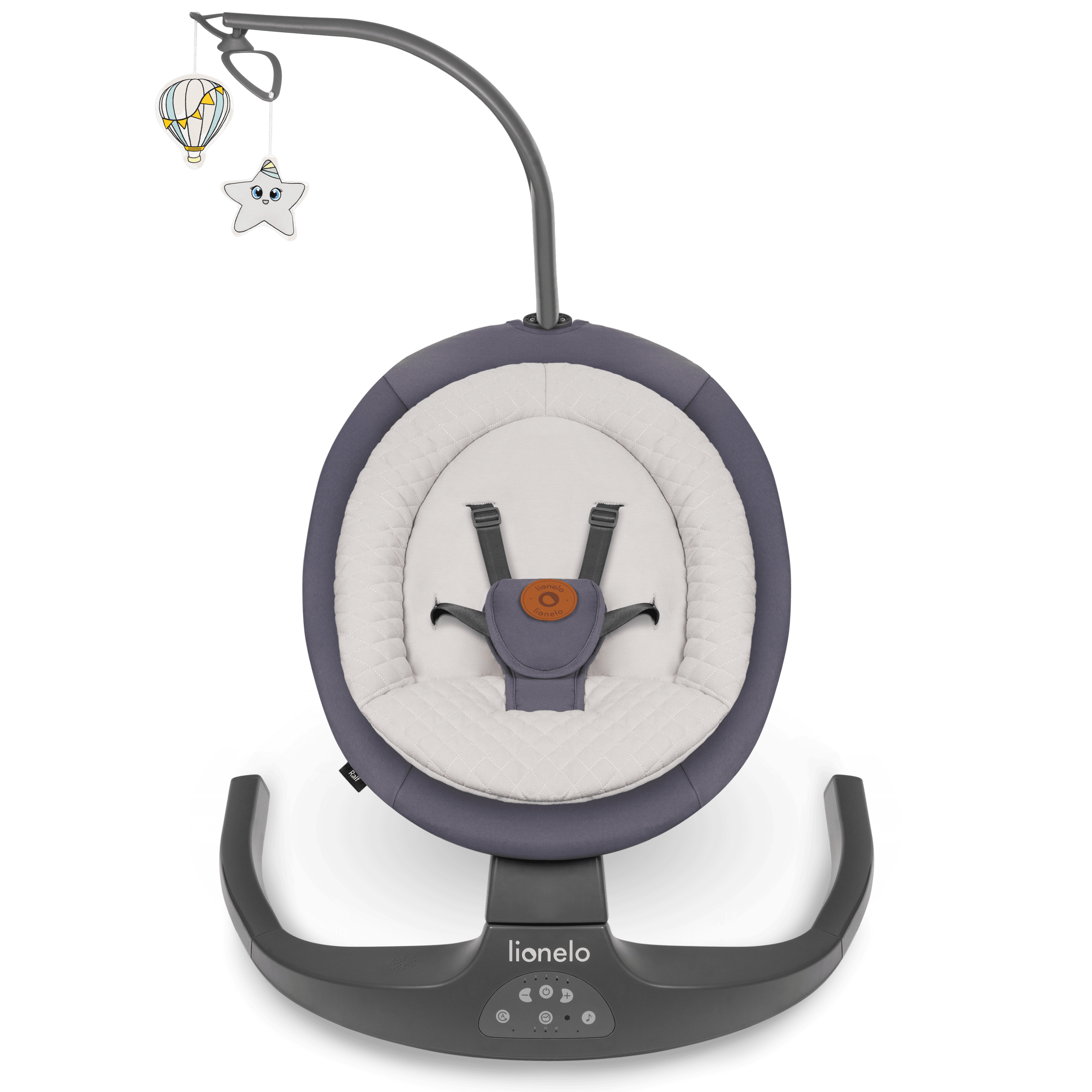 Lionelo Ralf Grey Graphiteâ Bouncer - rocker - Image 9
