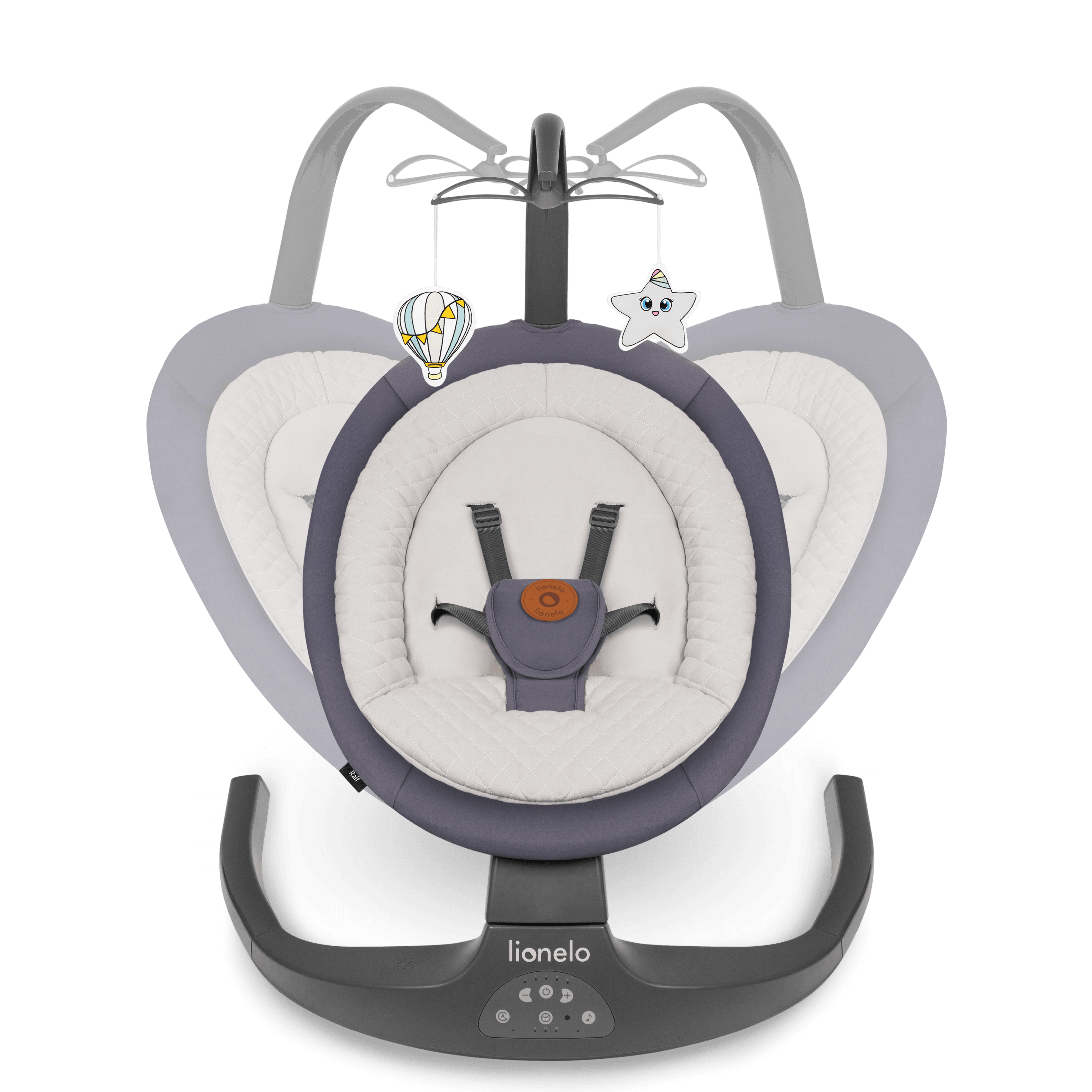 Lionelo Ralf Grey Graphiteâ Bouncer - rocker - Image 10