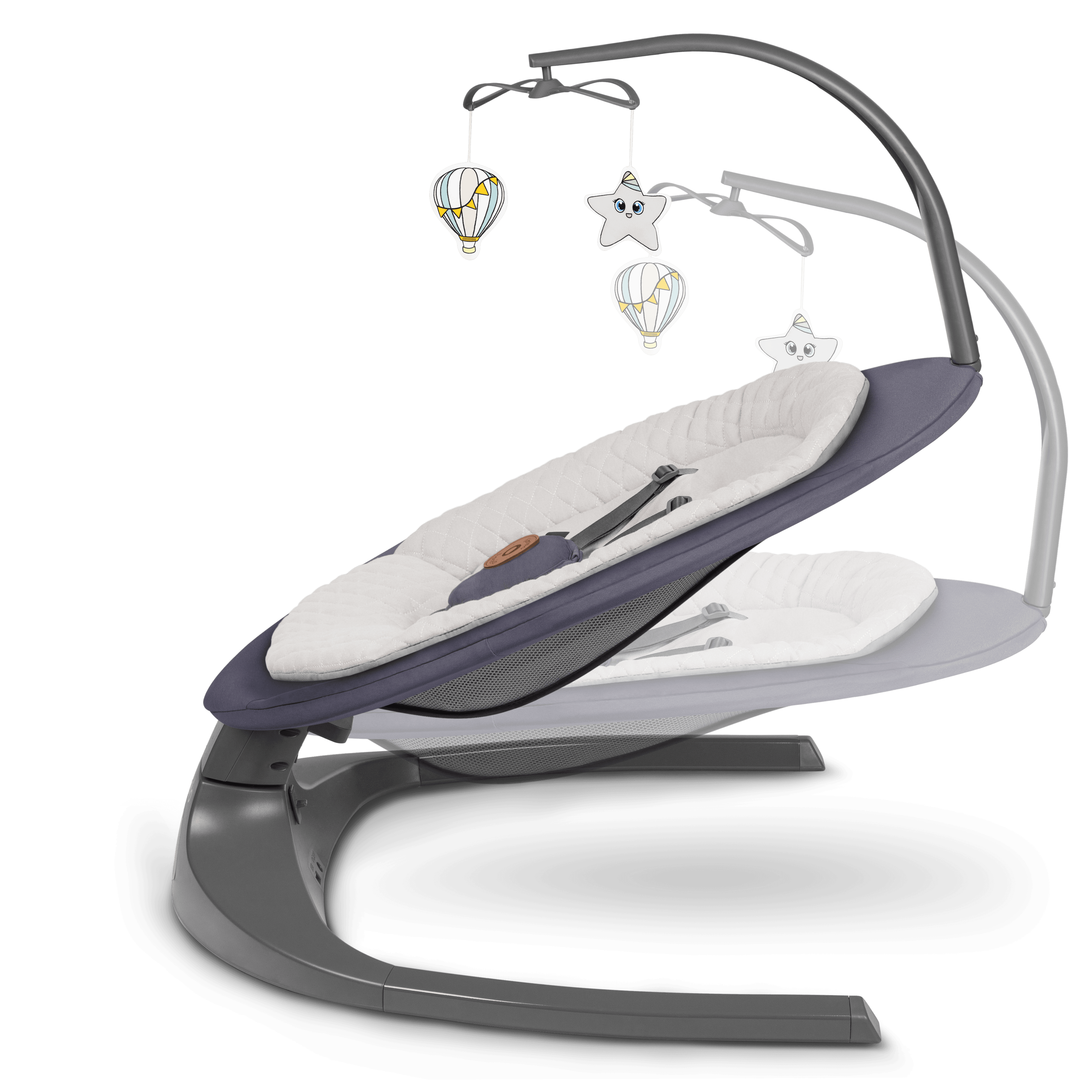 Lionelo Ralf Grey Graphiteâ Bouncer - rocker - Image 13