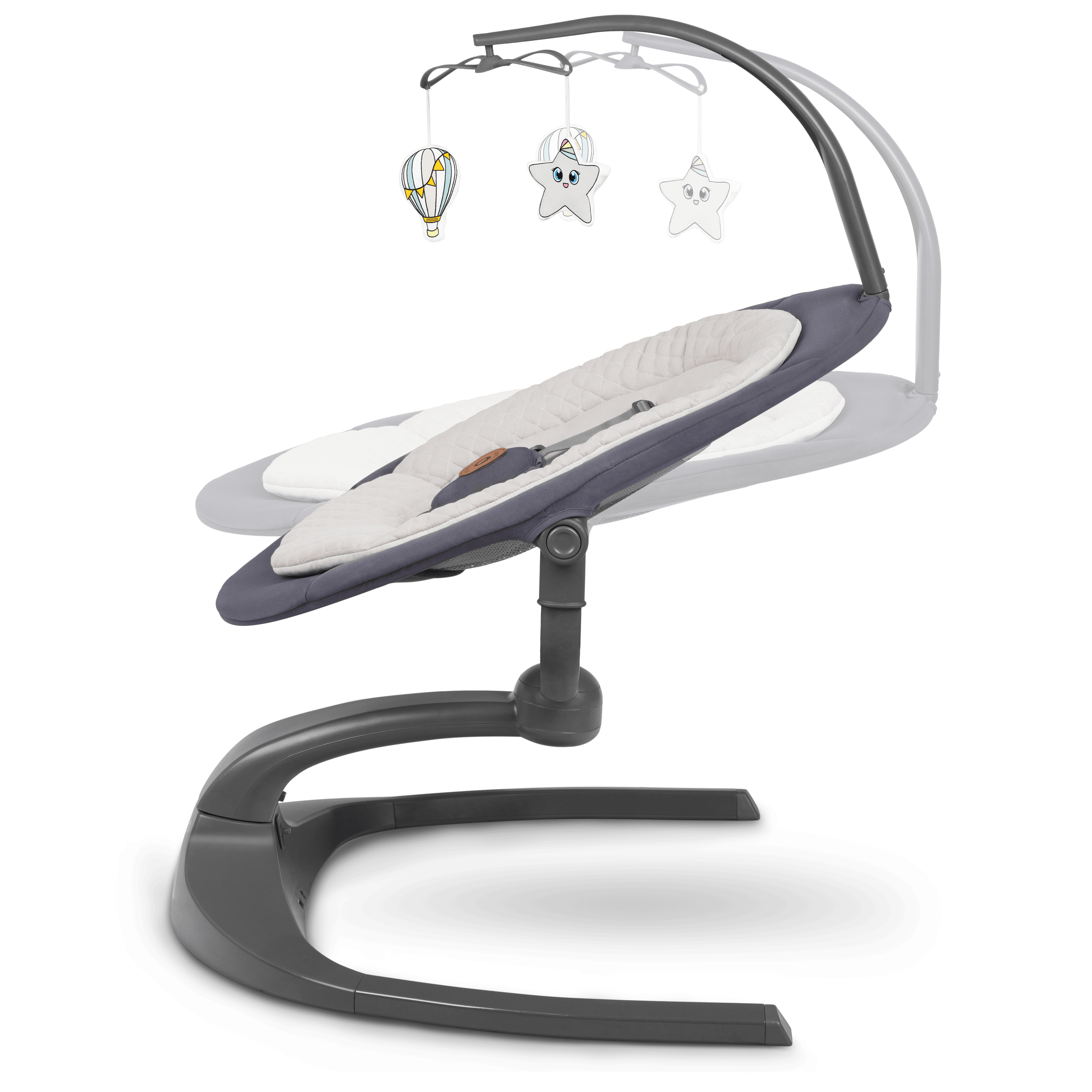 Lionelo Rina Grey Concrete â Bouncer - rocker - Image 16