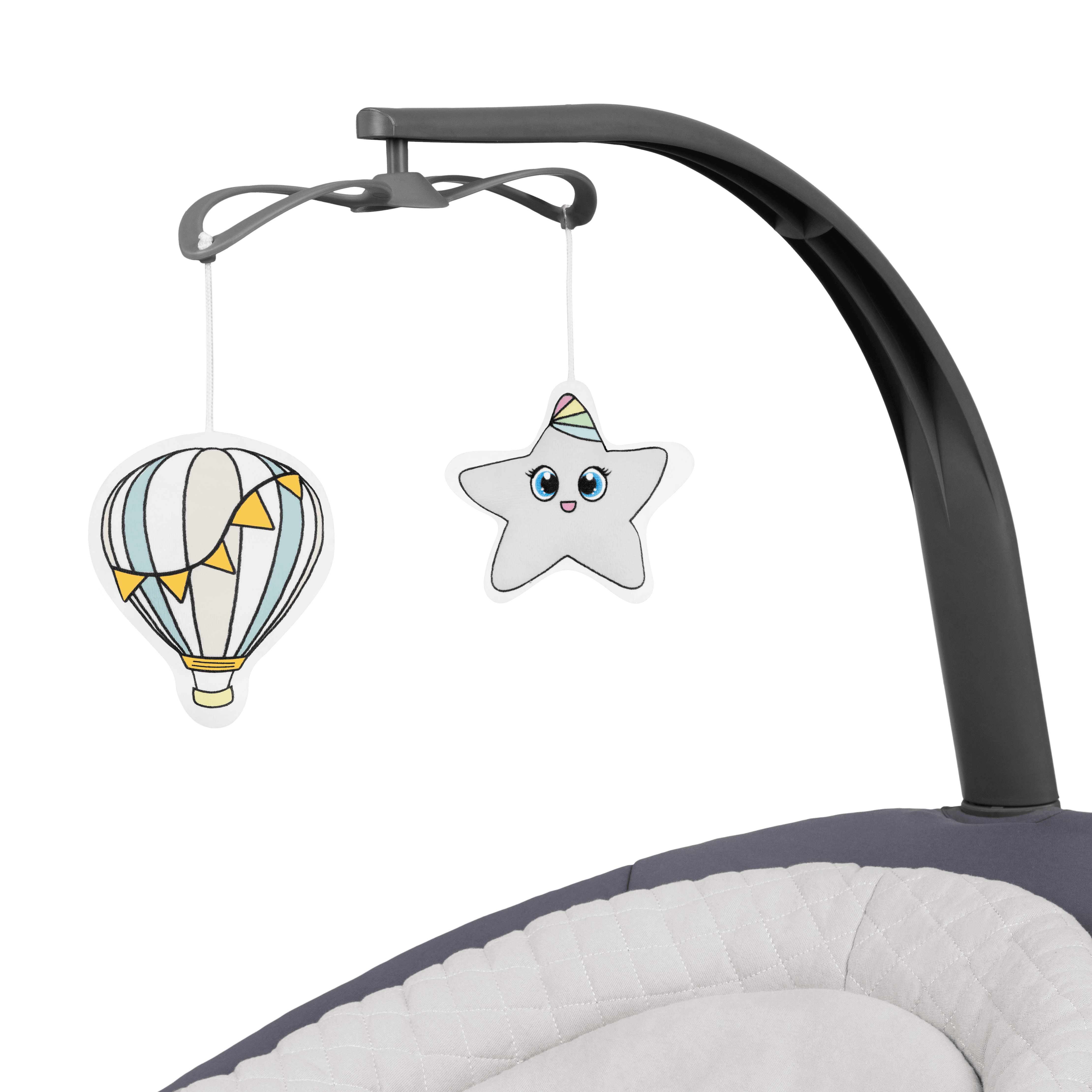 Lionelo Rina Grey Concrete â Bouncer - rocker - Image 13