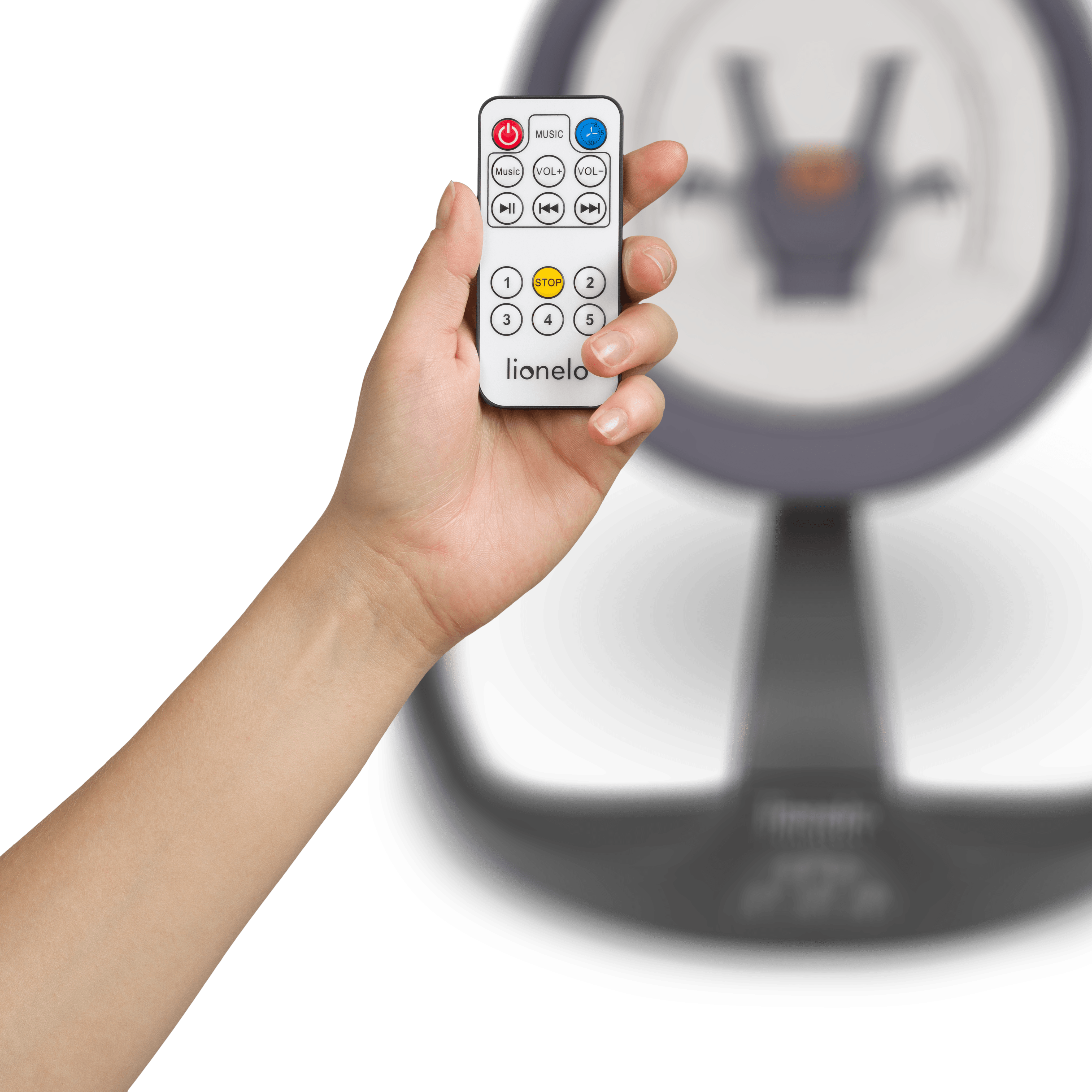 Lionelo Rina Grey Concrete â Bouncer - rocker - Image 11